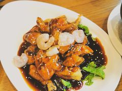 虾爆鳝背-九墅庭院餐厅(九溪徐村店)