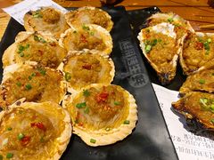 烤扇贝-王扯火胖哥烤生蚝(眉山首店)