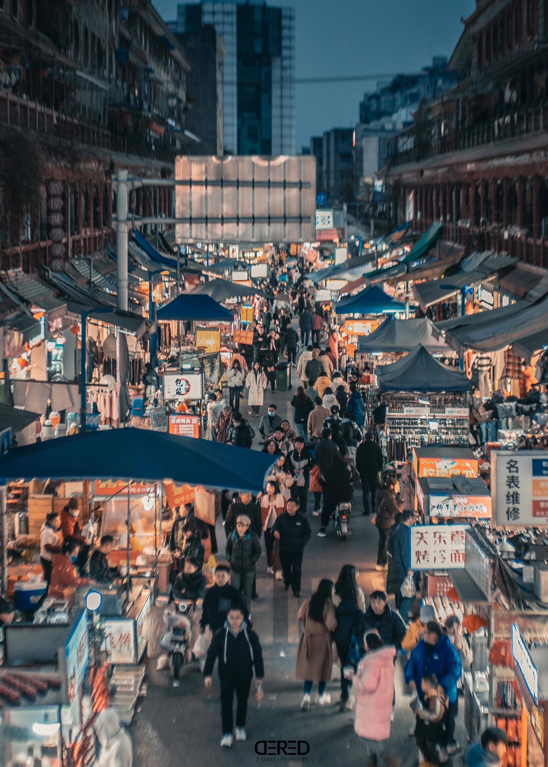 成都双流夜市图片