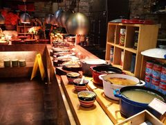 自助取餐区-大漠风烤肉火锅自助餐厅(鹰展店)