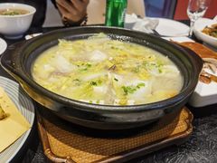 鸭鸭架大白菜炖豆腐-正德楼果木烤鸭·渔家菜(东港店)