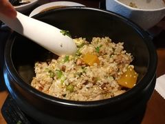 大蒜牛肉炒饭-笑福亭料理小馆(解放碑店)