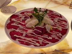 澳洲生牛肉片-上海和平饭店华懋阁 Cathay Room