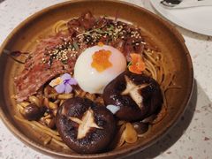 寿喜烧牛肩肉烩意面配温泉蛋-BE BRIGHT KITCHEN(正佳广场店)
