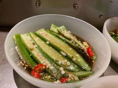 酸爽秋葵-很久以前羊肉串(打浦路店)