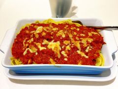 鲜茄芝士鸡扒焗意粉-金利茶餐厅(中船汇店)