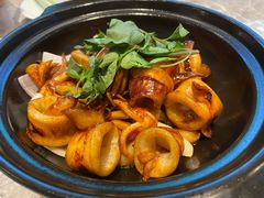 九层塔酱爆东山小管-四道菜·福建菜馆(新街口金鹰店)