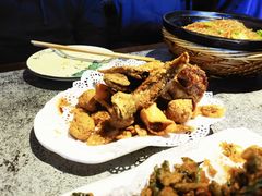 炸拼-华盛园卷子王农家菜水库鱼