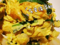 韭菜鸡蛋虾仁-老头儿油爆虾(胜利河美食街店)