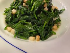 蒜子炒菠菜-晟永興烤鸭店(五道口店)