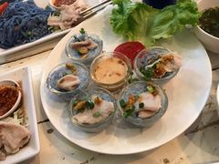 -蝶豆花蓝面条