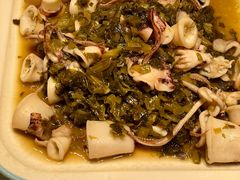 酸菜炒鱿鱼-温岭人家(红花北路店)