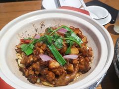 生啫滑鸡煲-广州海鲜酒楼(长丰园店)