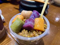 绿豆芋圆冰-猪脑壳凉面(武陵源店)