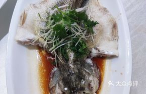 Scallion Steamed Sea Bass