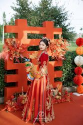 -桃子造型婚纱礼服(凤起广场店)