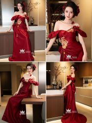 点击看大图 -艾拉·女王婚纱礼服馆