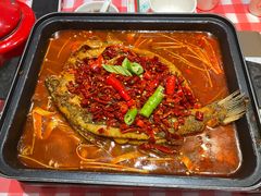 香辣烤海鲈鱼-辣小鲜·南昌大排档(船山路店)