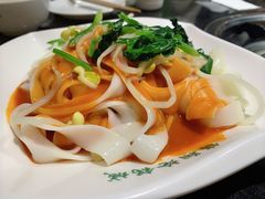 陕西凉皮-清真·锦翔炝锅鱼(明德门店)