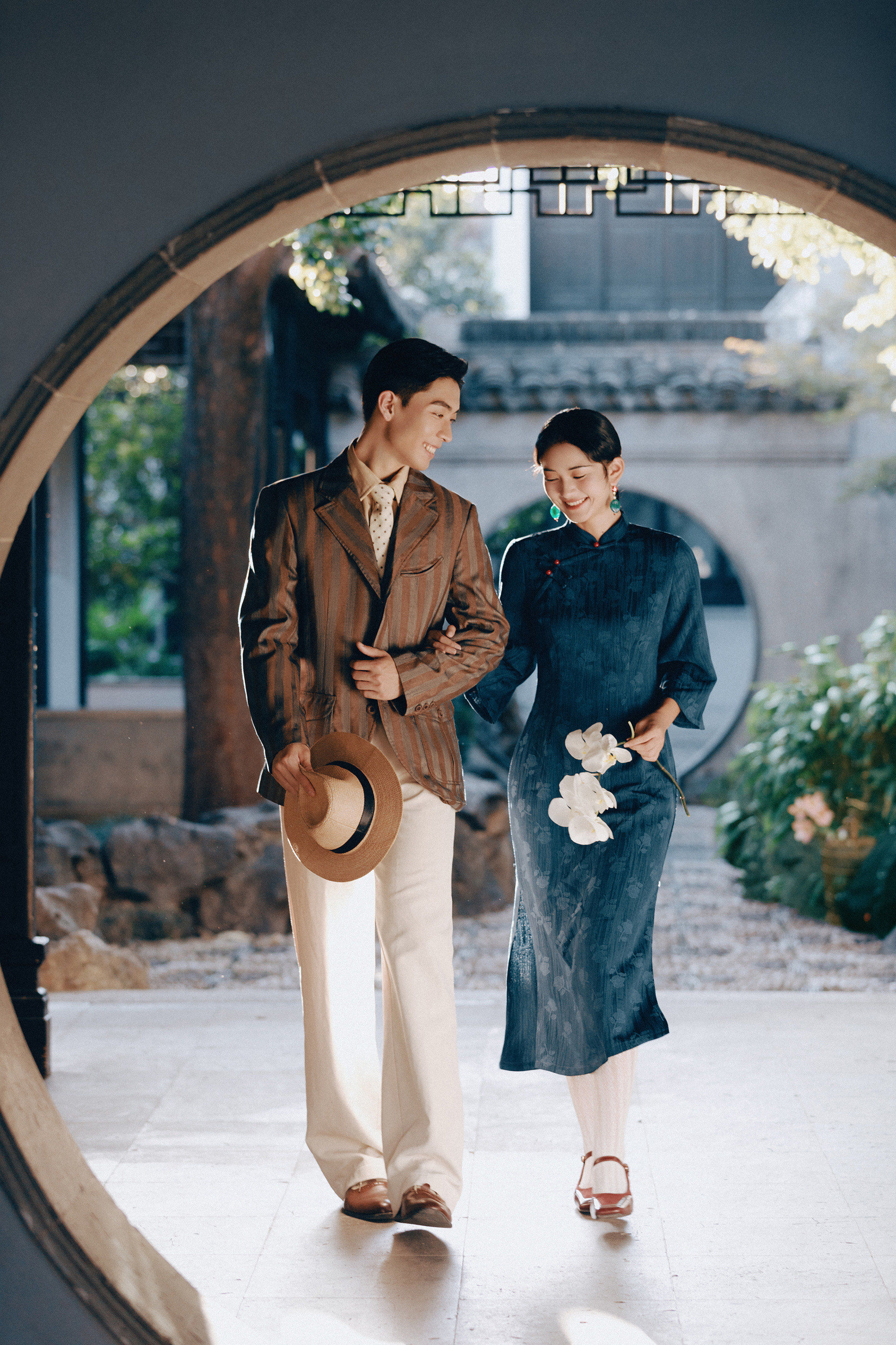 在苏州,拍到新中式园林旗袍婚纱照🔥