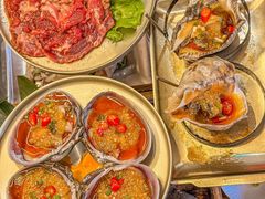 -围炉肉舍•炭烤活鳗•丹东海鲜烤肉(步行街店)