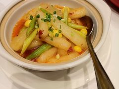 银杏芦笋冬瓜煲-上海老饭店(北京分店)