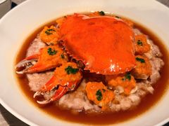 玫瑰油醋汁和乐蟹手打肉饼-广州文华东方酒店·江-由辉师傅主理