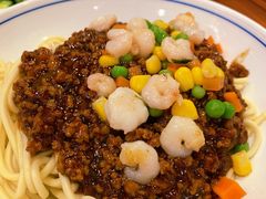 虾仁炸酱面-奎元馆.百年奎元.非遗传承(西湖边的解放路店)