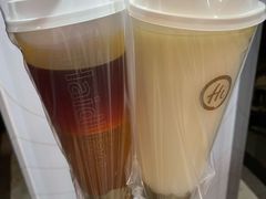 新款海底捞限定奶茶-海底捞火锅鲜切牛肉主题店(长寿路店)