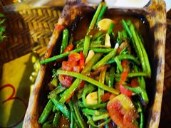 炒蕨菜-基诺山寨.版纳民族特色菜