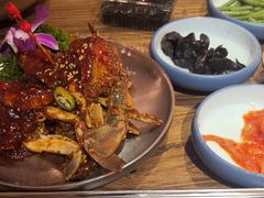 -明洞阿姨·韩式酱蟹烤肉·创意料理(三元桥店)