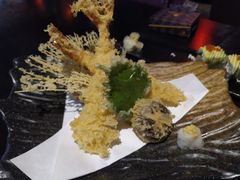北海道大虾天妇罗配日本南瓜番薯-羽山料理