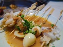 -绿岛港轩海鲜烤肉涮锅自助餐厅