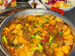 -百彦蒙古包·碳烤羊排·手抓羊肉(万江首店)