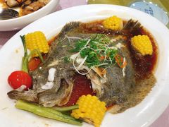 清蒸多宝鱼-金八仙酒店