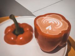 甜椒1号拿铁-YECLIP COFFEE黄色回形针咖啡