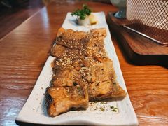 盐烤三文鱼皮-鳗鱼家·深夜食堂(军博店)