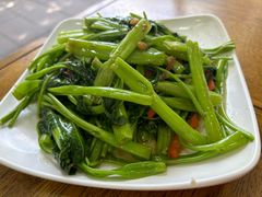 豆瓣酱炒通菜-程记烧腊快餐店(松园南街店)