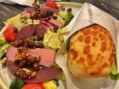 焗咸蛋三明治配澳洲低温牛肉沙拉-THE WOODS 简餐 (国贸商城店)