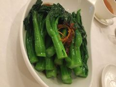 白灼有机菜心-安蒂娅.悦景轩中餐厅(西乡店)