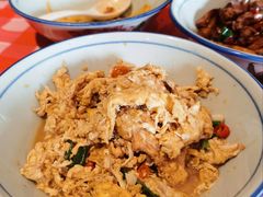 香醋炒土鸡蛋-荆九爷爆炒桥头三嫩(浙大店)