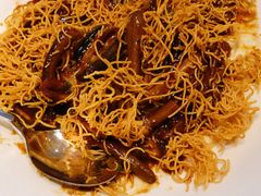 响油鳝丝配上海两面黄-海味观(老西门店)