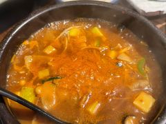 -明洞阿姨·韩式酱蟹烤肉·创意料理(三元桥店)