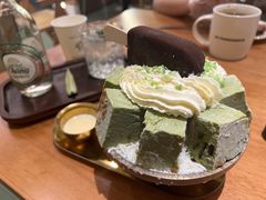 抹茶巧克力奶冰刨冰-大象厨房(重庆道店)