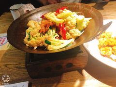 干锅有机花菜-70后饭吧(府河街店)