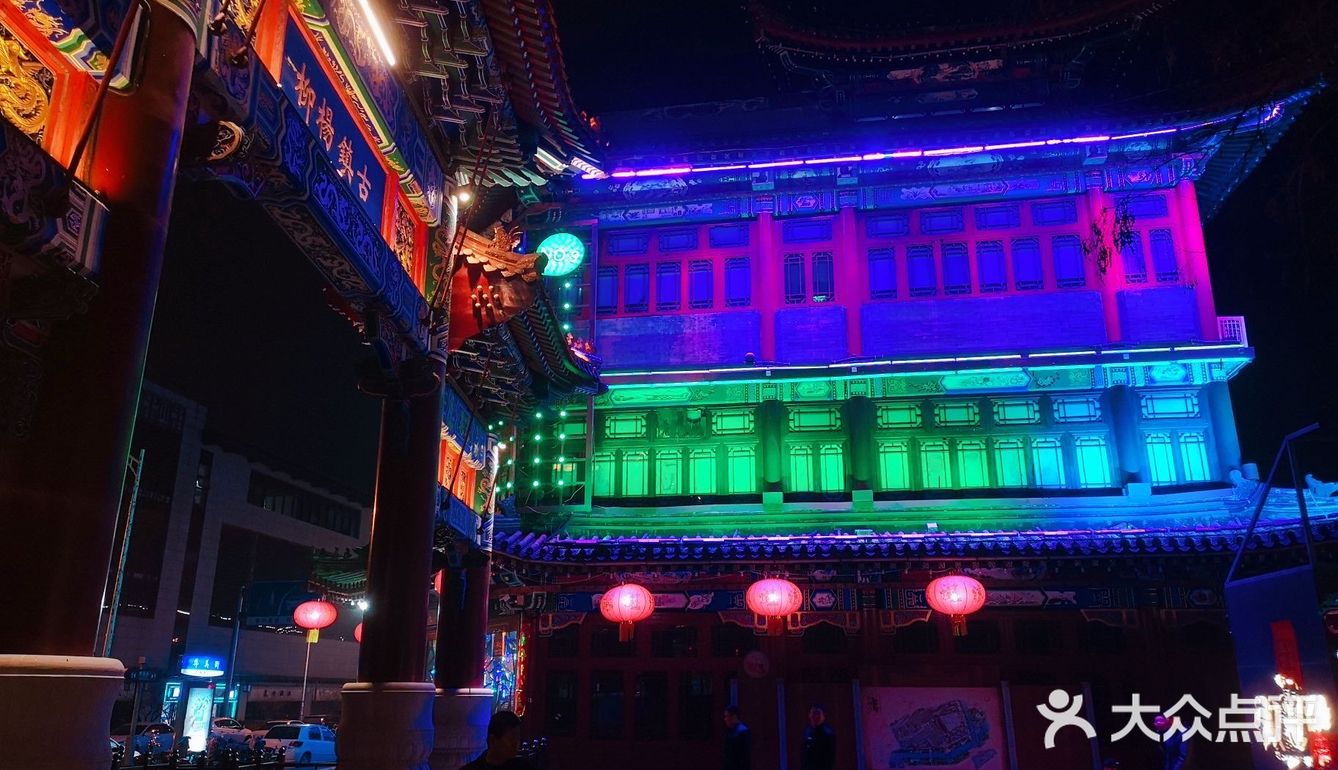 津门西青区夜景最撩人的古镇[嘘]