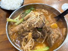 泡菜土豆脊骨汤-优壹佳·延边朝鲜族料理(中山北路店)