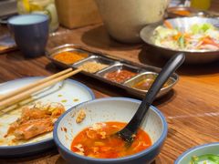 -明洞阿姨·韩式酱蟹烤肉·创意料理(三元桥店)