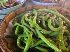 紫苏长豆角-园林美食城·本土农家菜(杨和镇店)