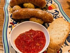 意式香肠配那不勒斯蒜味菜心-Mammamia意大利餐厅(古北店)